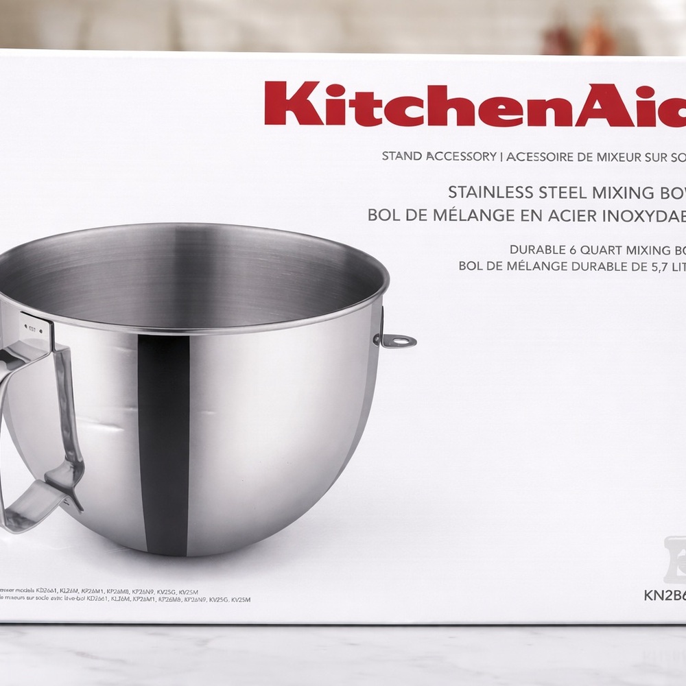 KitchenAid Silver Mixing Bowl